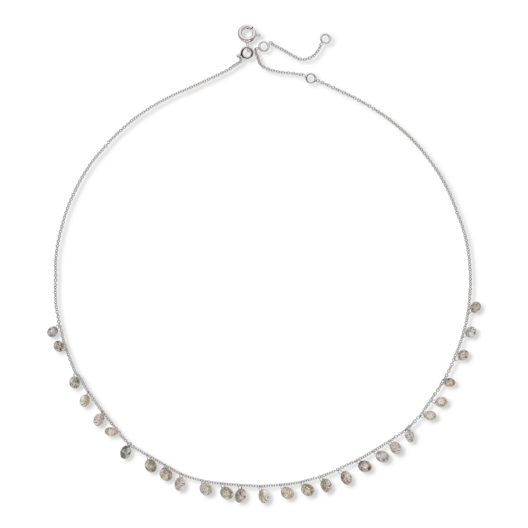 Collar de oro 18K con diamantes
