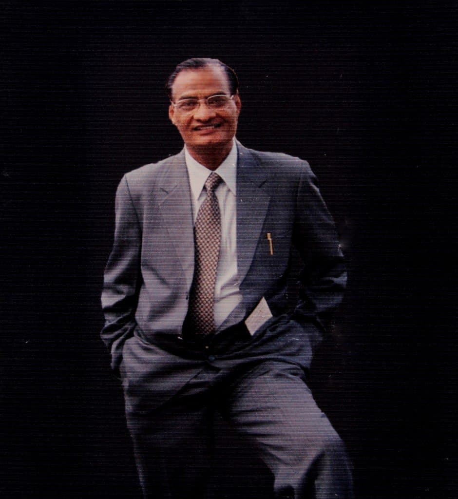 Portrait of Gyan Chand Dhaddha, founder of Gem Plaza